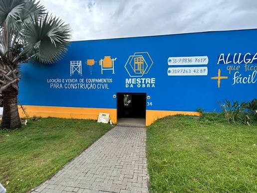 Fachada da loja Mestre da Obra em Lagoa Santa - MG